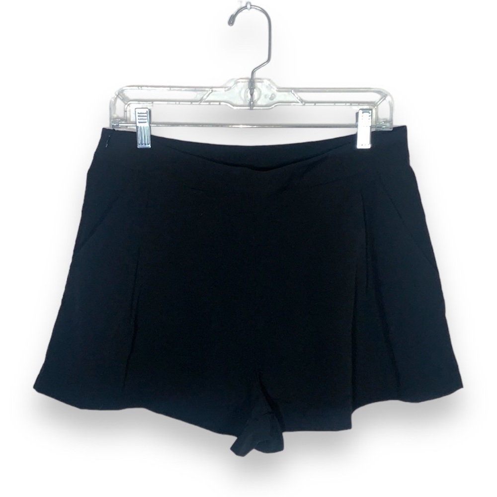 SHEIN Black High Waisted Shorts Dressy Tailored Summer Mini Size Large